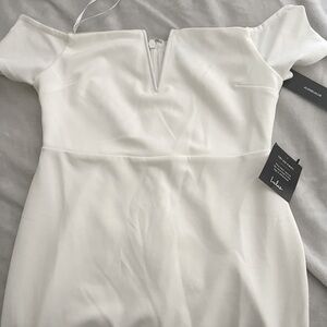 Women’s white dress